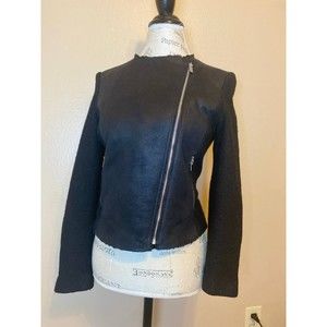 ZARA Trafaluc Moto Jacket Black Medium